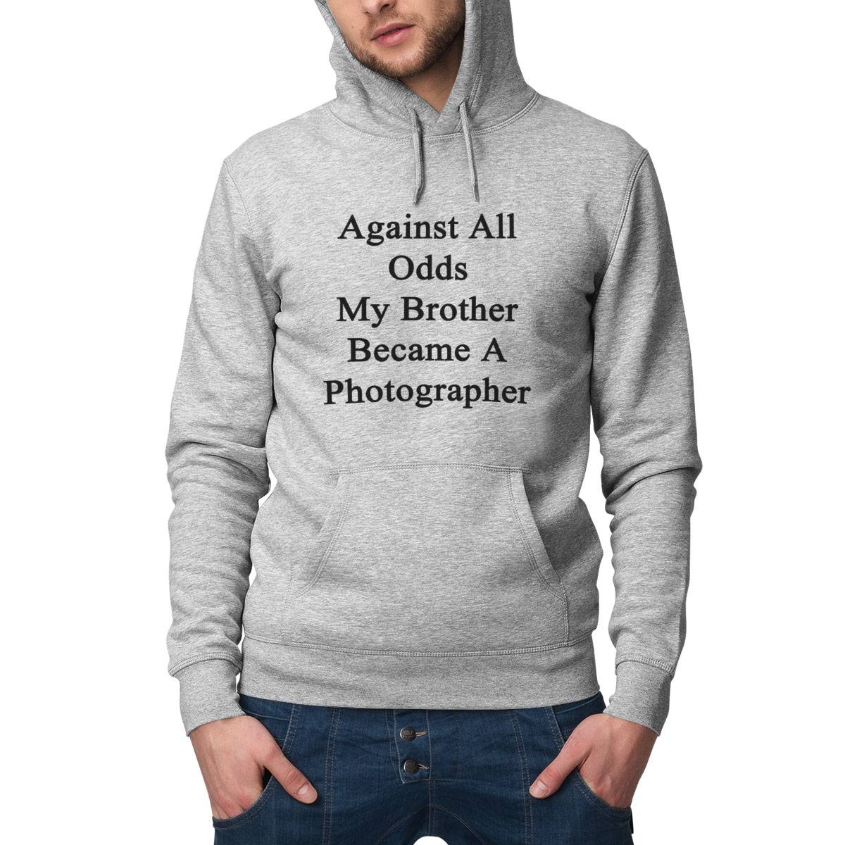 Against All Odds My Brother Became A Photographer Tri-Blend T-Shirt