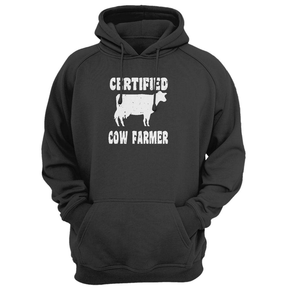 Certified Cow Farmer - Funny Cow Farmer T Shirt