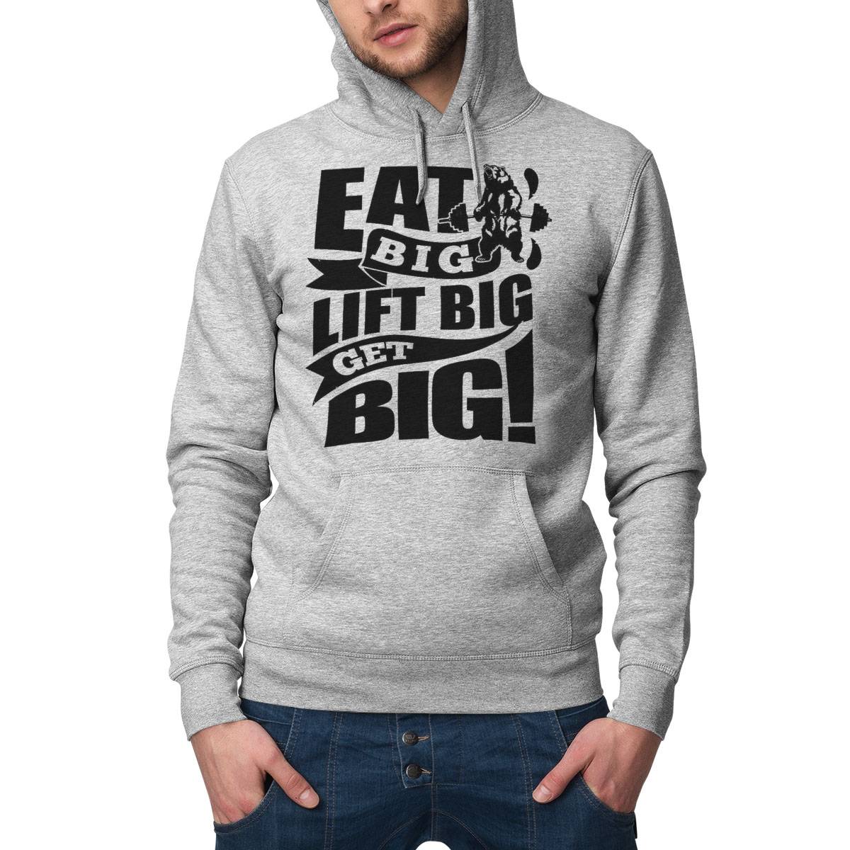 Eat Big Lift Big Get Big Gym Fitness