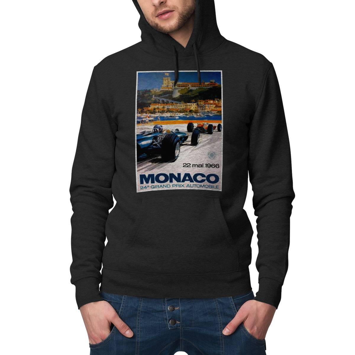 Monaco Grand Prix; Vintage 1966 Auto Racing Print