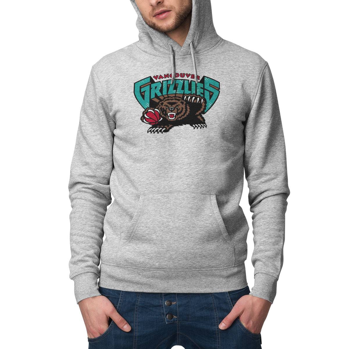 Vancouver Grizzlies Logo Tri-Blend