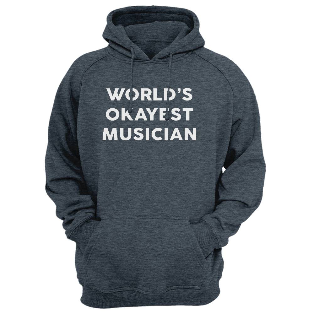 World'S Okayest Musician T-Shirt For Musicians Shirt