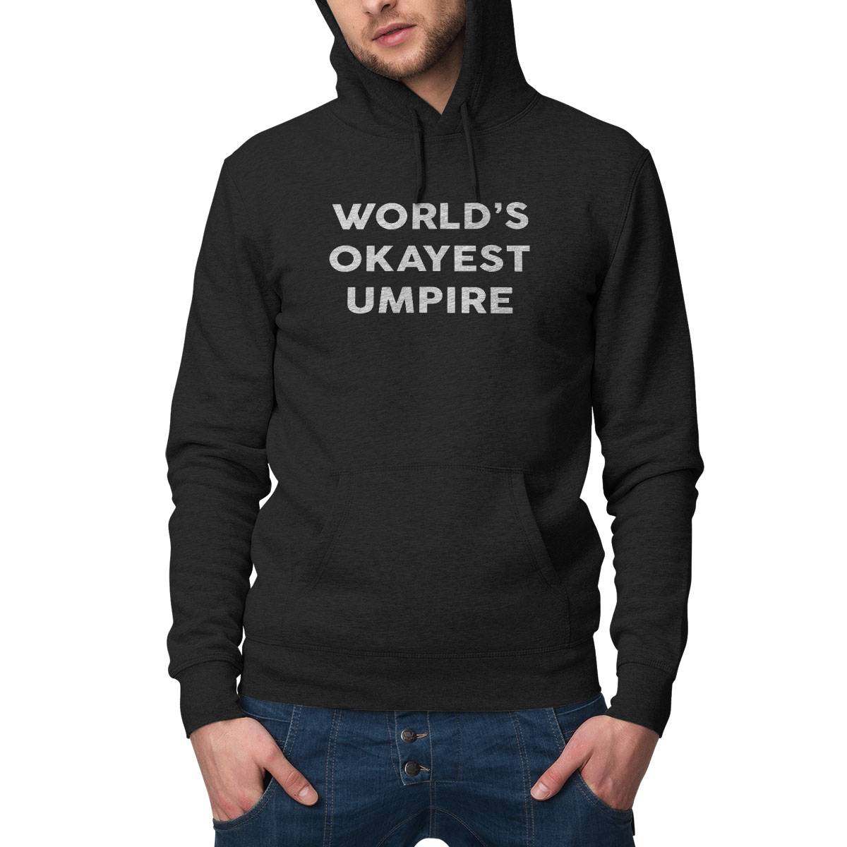 World'S Okayest Umpire T-Shirt For Umpires Shirt