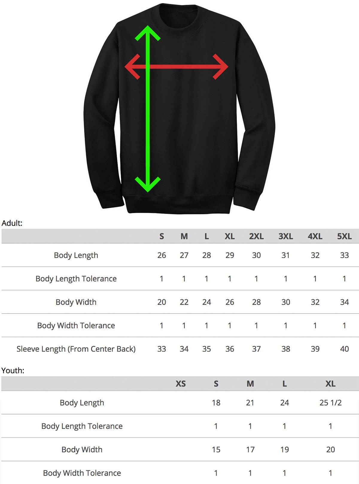 bon-sweatshirt-size-chart