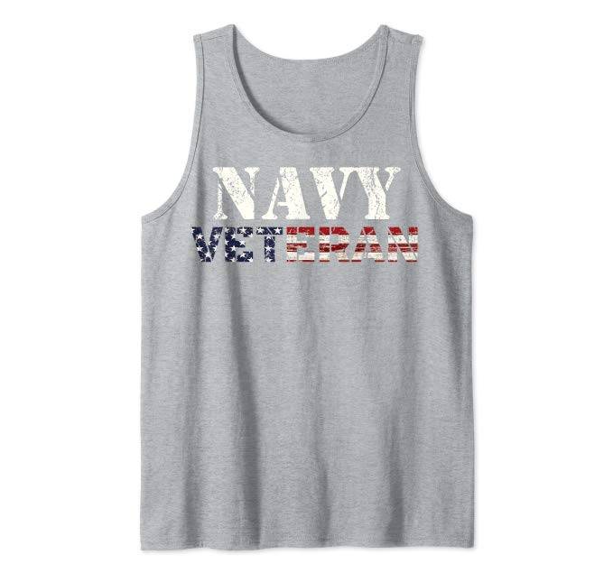 US Navy Veteran T Shirt | Veterans Day Tee Stars and Stripes Tank Tops ...